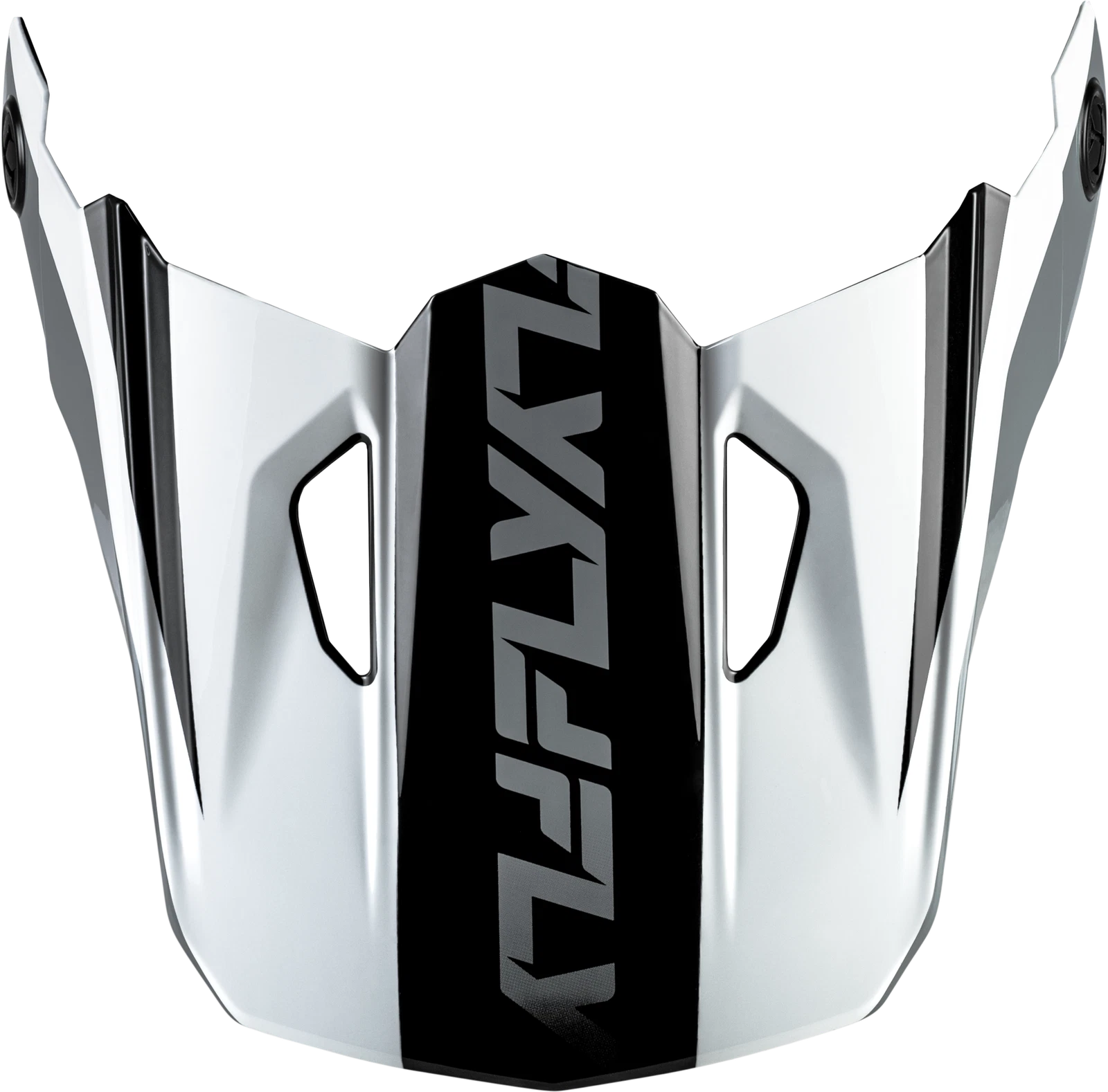Kinetic Crest Helmet Visor for Offroad Bikes (XS-S) - Black/White/Grey