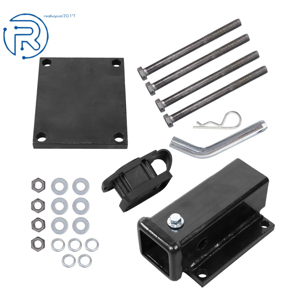 2 Inch Receiver Bracket for Square Bumper (4"-4.5")