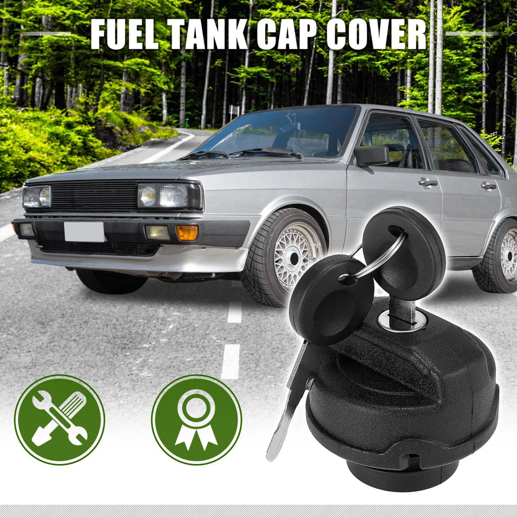 Fuel Tank Cap Cover Door Accessories with Keys 191201551 for Audi 80 (1986–1996)