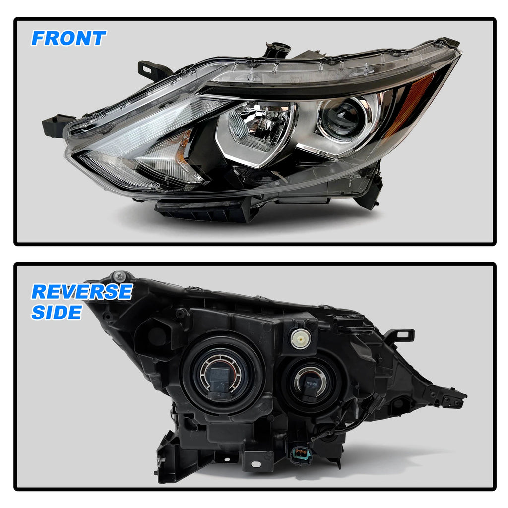Pair of Halogen Headlights for Nissan Rogue Sport (2017–2019)