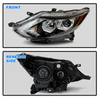 Pair of Halogen Headlights for Nissan Rogue Sport (2017–2019)