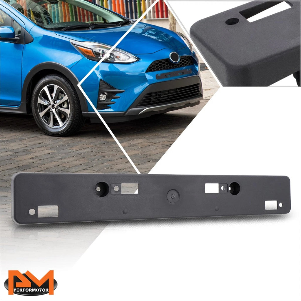 Tow Hook License Plate Mounting Bracket for Toyota Prius C (2018)