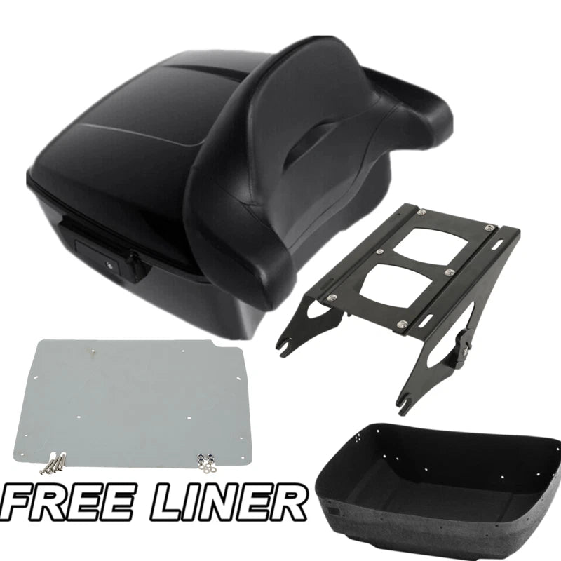 Trunk Pad Mount Rack Plate for Harley Touring Glide (2014–2026)
