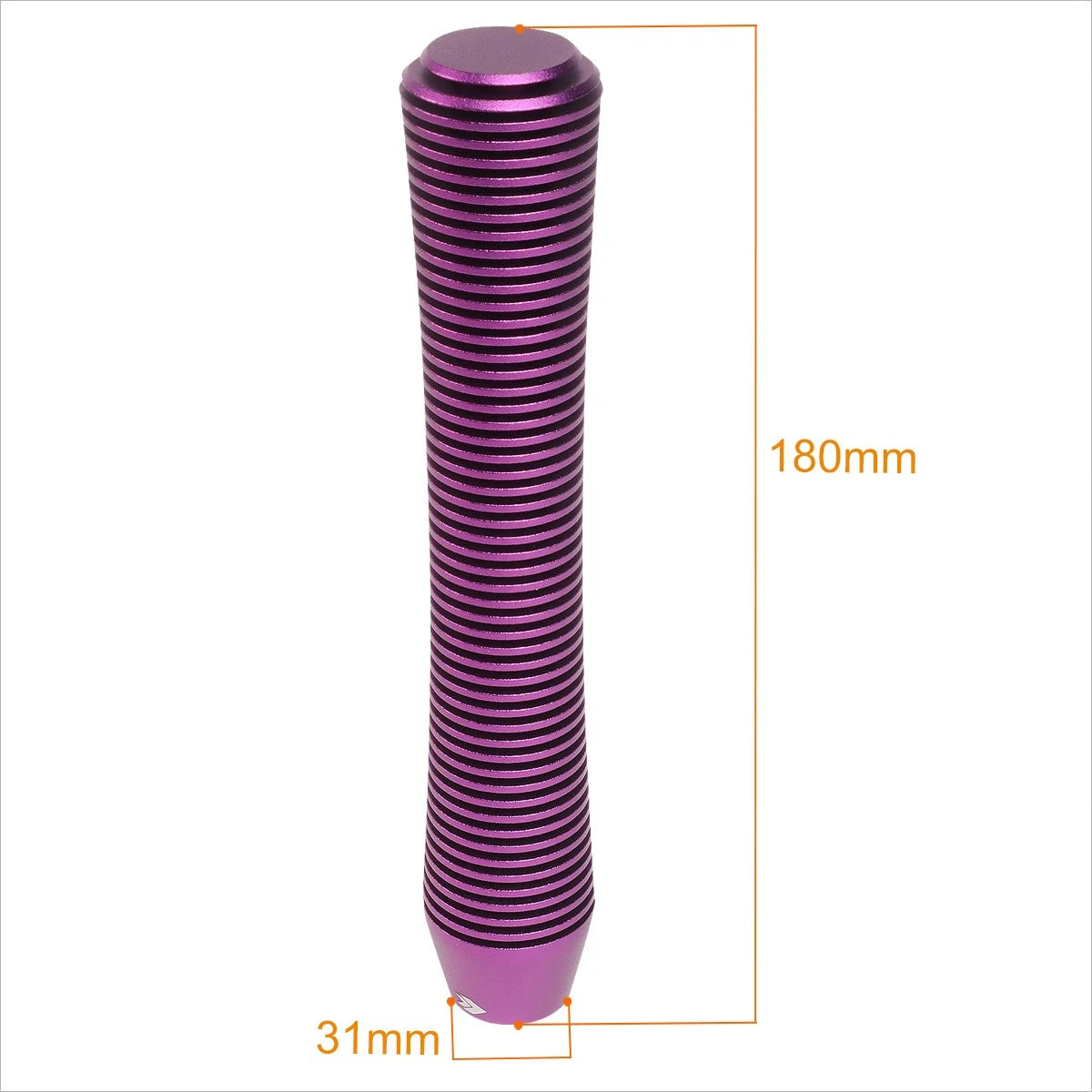 NRG SK-710PP 180mm Purple Shift Knob with 4 Thread Adapters for Universal Fit
