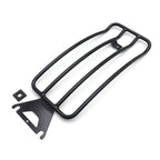 Black Steel Rear Fender Rack for Harley Touring FLH FLT (1997–2015)