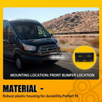 Front License Plate Tag Frame Bracket for Ford Transit-150 250 350 HD (2015–2023)