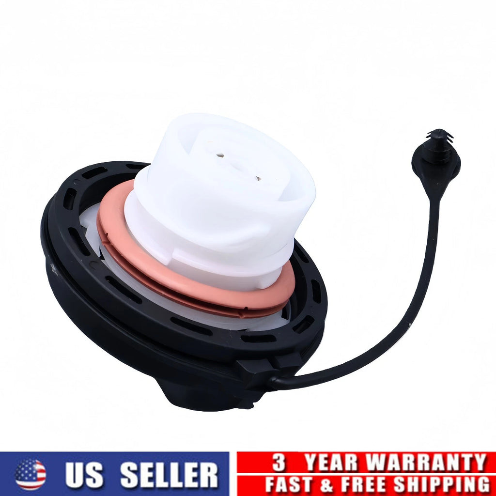 Fuel Gas Cap with Strap for Ford F-250 F-350 F-450 (2006–2022) FC-1089 Black
