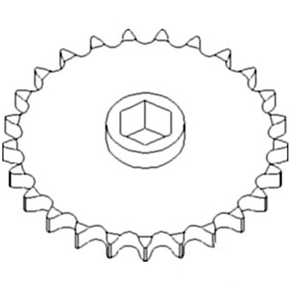 Sprocket for AH145983 Row Unit LH (25 Teeth / 60 Chain)