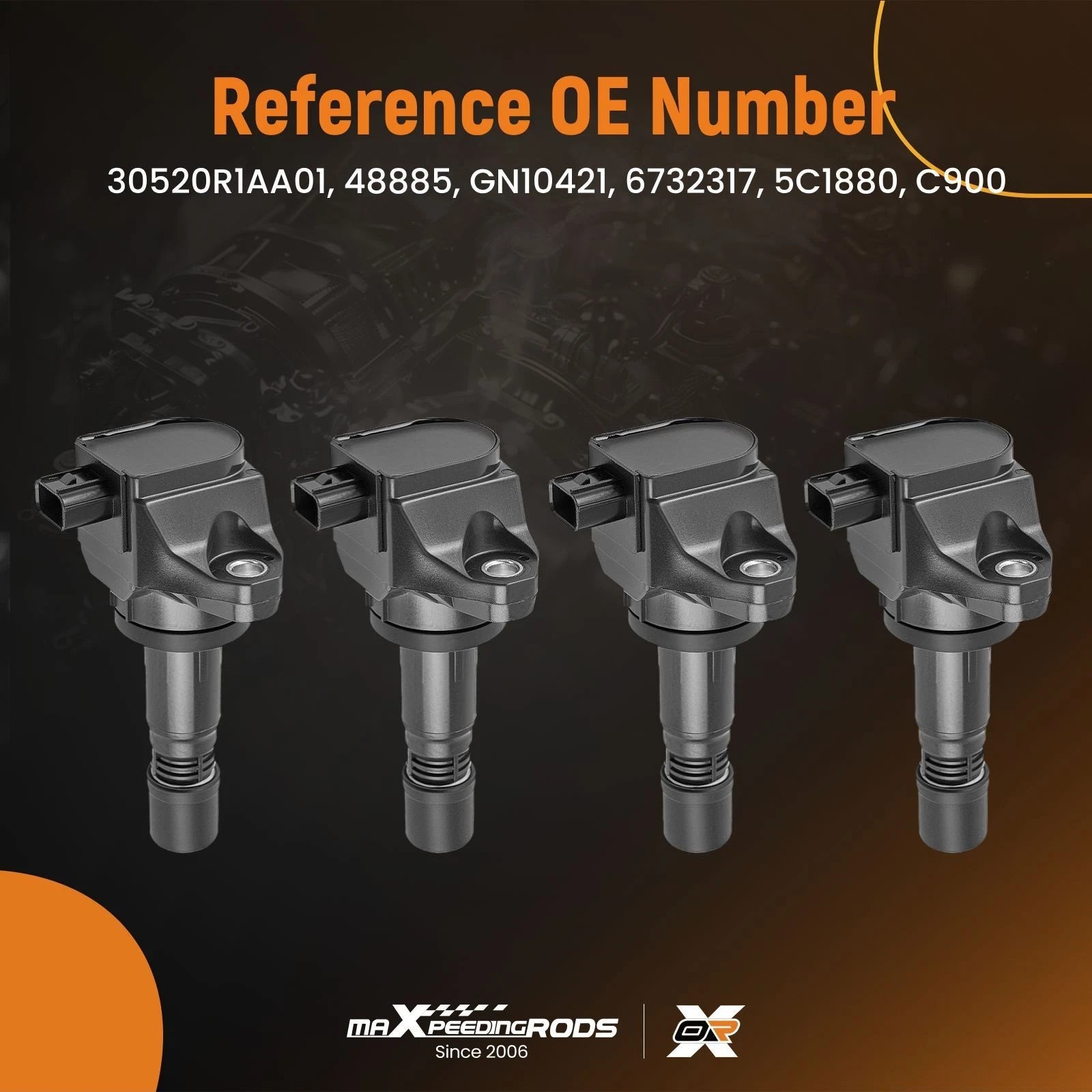 Ignition Coil Set for Honda Civic and Acura ILX (2012–2015)