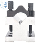 Set of 2 V-Block and Clamp for Precision Machining Tools