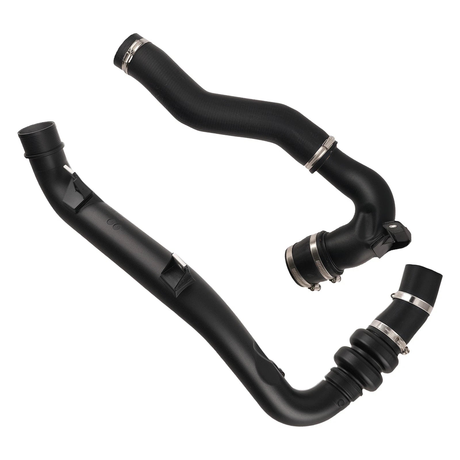 2X Air Inlet Hose Pipe for Ford Edge 2.0L (2015–2018) F2GZ6C646B F2GZ6C646CA