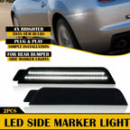 Smoked Rear Marker Side Lights Housing for Chevy Camaro (2010–2015)