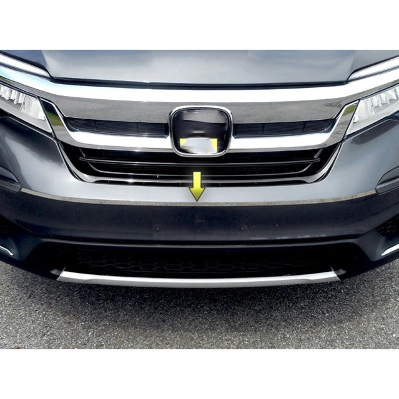 1pc. Luxury FX Front Bumper Trim for 2016-2022 Honda Pilot - LUXFX3748