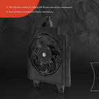 Cooling Fan Assembly with Shroud for Kia Rio (2001–2002)