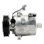 A/C Compressor with 6-Groove Pulley for Mitsubishi Mirage Mirage G4 (2017–2022)