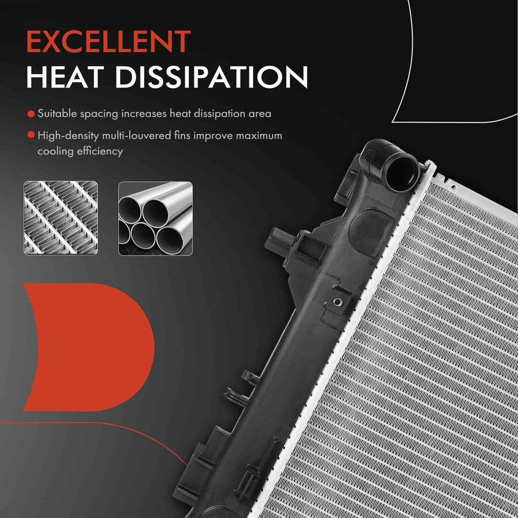 Aluminum Radiator for Hyundai Veloster (2019–2021) Kia Soul (2020–2022) 2.0L