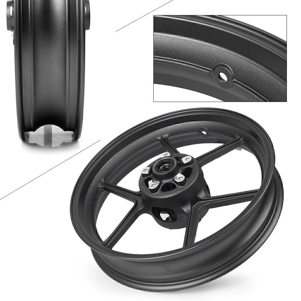 Front Wheel Rim for Kawasaki Ninja ZX10R ZX6R (2006–2010) Black