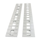 Set of 2 Aluminum Ramps for Car Trailer Truck (84"x14", 6000 lbs)