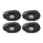 9W LED Yellow Rock Light Pods for JEEP Offroad Truck Underbody