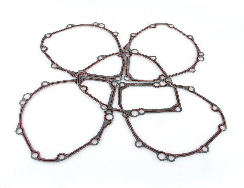 5PCS Stator Gasket Crankcase for Suzuki Hayabusa GSX1300R (1999–2016) T9