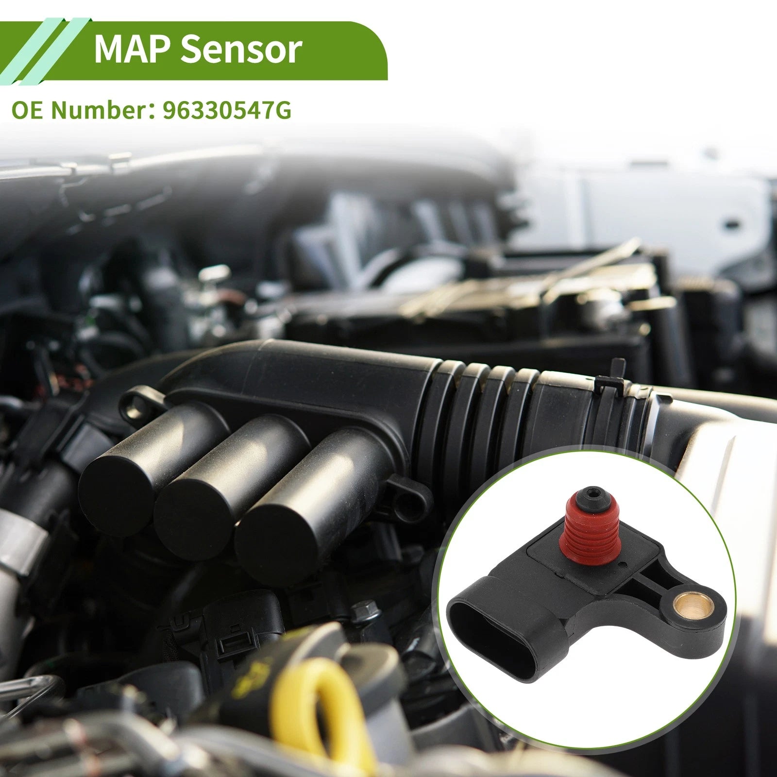 MAP Sensor for Chevrolet Captiva (2007) No.96330547G