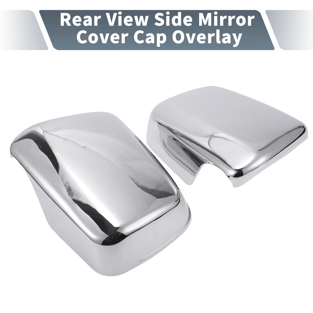 Pair Chrome Plated Rearview Mirror Cover Overlay for Lexus RX300 (1999–2003)