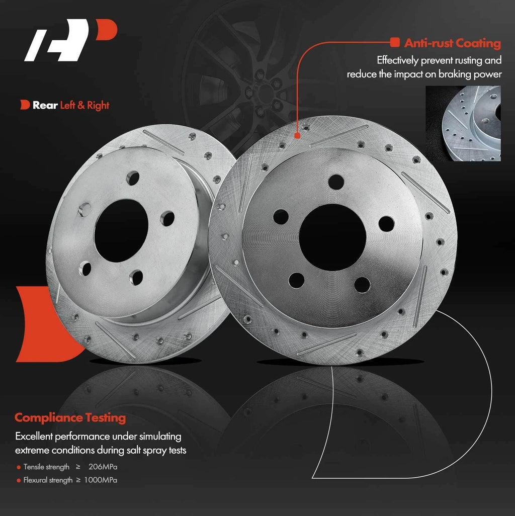 Drilled Brake Rotors for Chevrolet Impala (2000-2005)