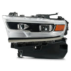 Full LED Projector Headlight Chrome for Ram 1500 (2019–2024) AFS Left Driver