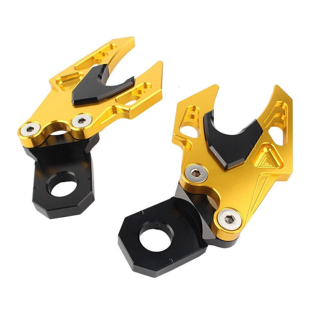 Aluminum Rear Chain Adjuster for Honda CB650F (2014–2018) Gold