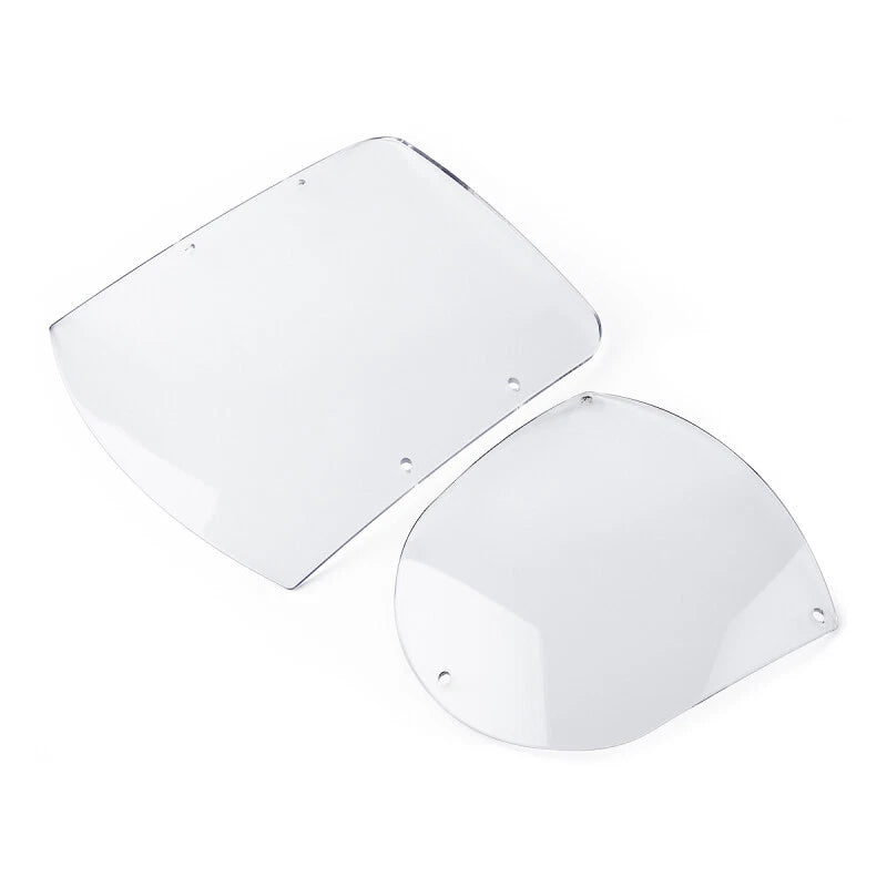 Clear Windshield Quarter Fairing for Harley Sportster Dyna (1988–2016)