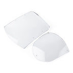 Clear Windshield Quarter Fairing for Harley Sportster Dyna (1988–2016)