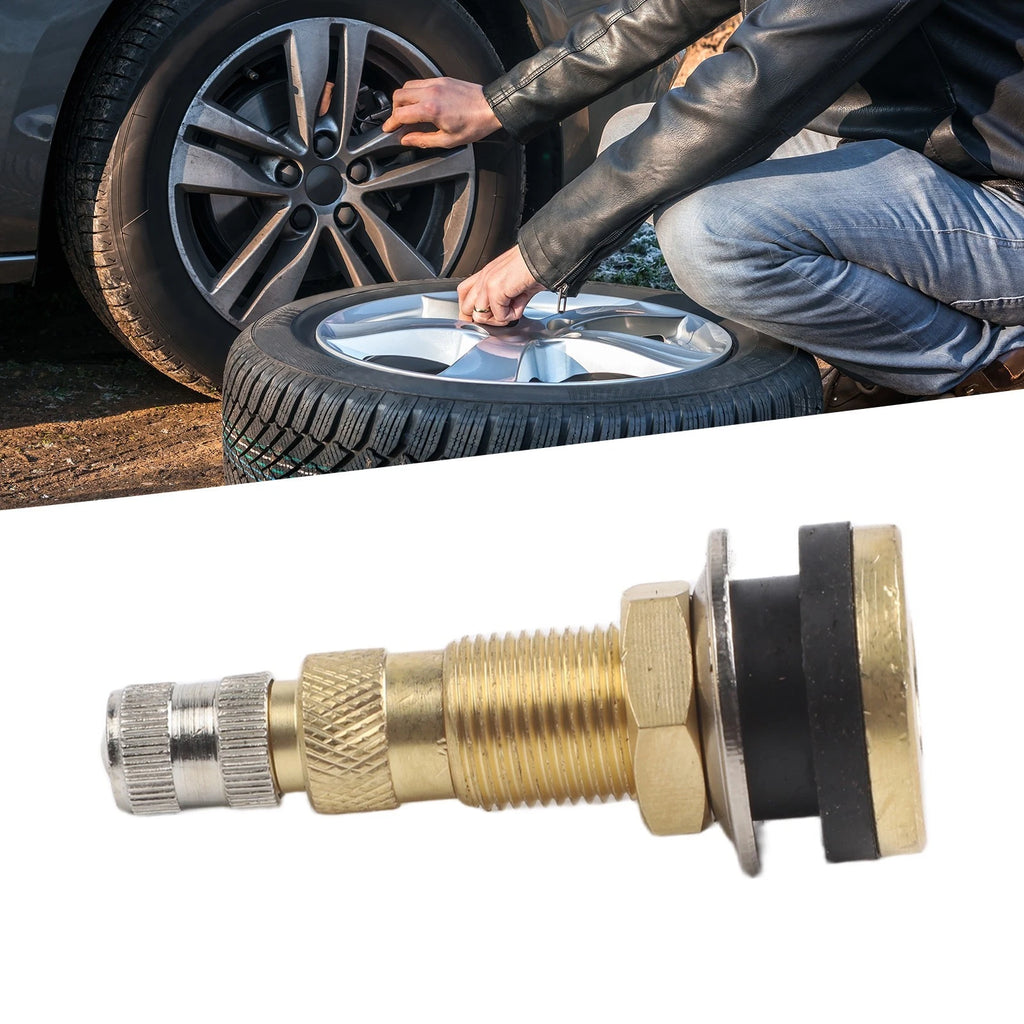 Heavy Duty Tubeless Tire Valve for Agricultural and Truck Use