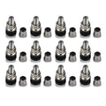 12pcs Chrome Valve Stem Bolts for ATVs, Lawn Mowers, Go-Karts, Hot Rods