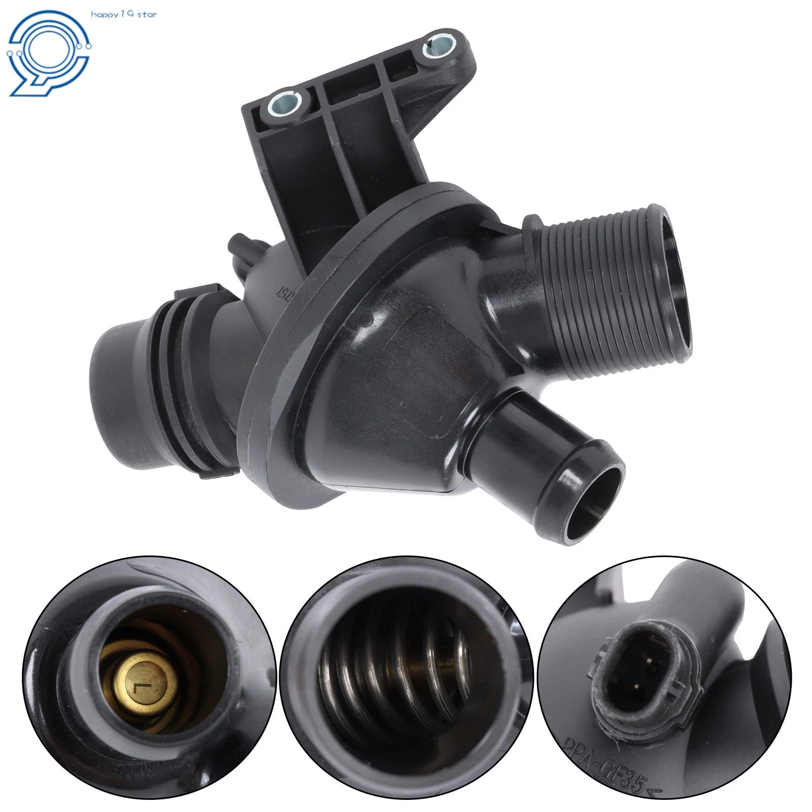 Coolant Thermostat & Electric Water Pump for BMW N20 X1 428i 528i (2012–2017)