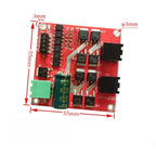 Motor Driver Module XY-160D for Dual H-Bridge L298 (5.5x5.5cm)