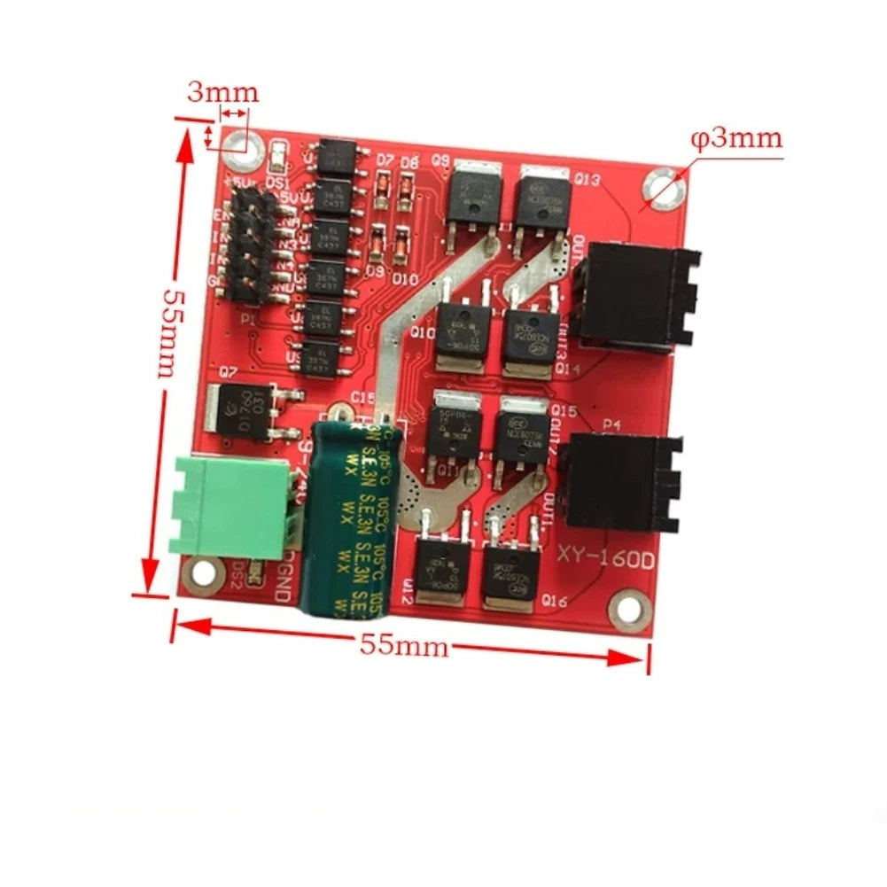 Motor Driver Module XY-160D for Dual H-Bridge L298 (5.5x5.5cm)