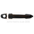 Set of 2 Door Handles for Hyundai Elantra (2006–2010) Black Exterior