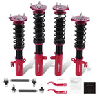 2007-2011 Toyota Camry Lexus ES350 Coilover 24 Way Damper Adjustable Rear Shock Strut | MaXpeedingRods | Double Pipe Shock Absorber System | Aluminum | Coil Spring | 100% Accuracy of Fit | 1 Year