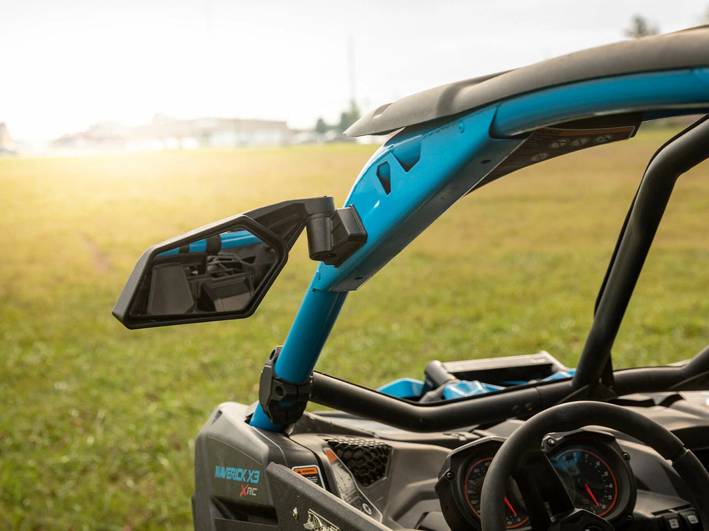 SuperATV Sport Side View Mirrors for Can-Am Maverick X3 (2017–2023)