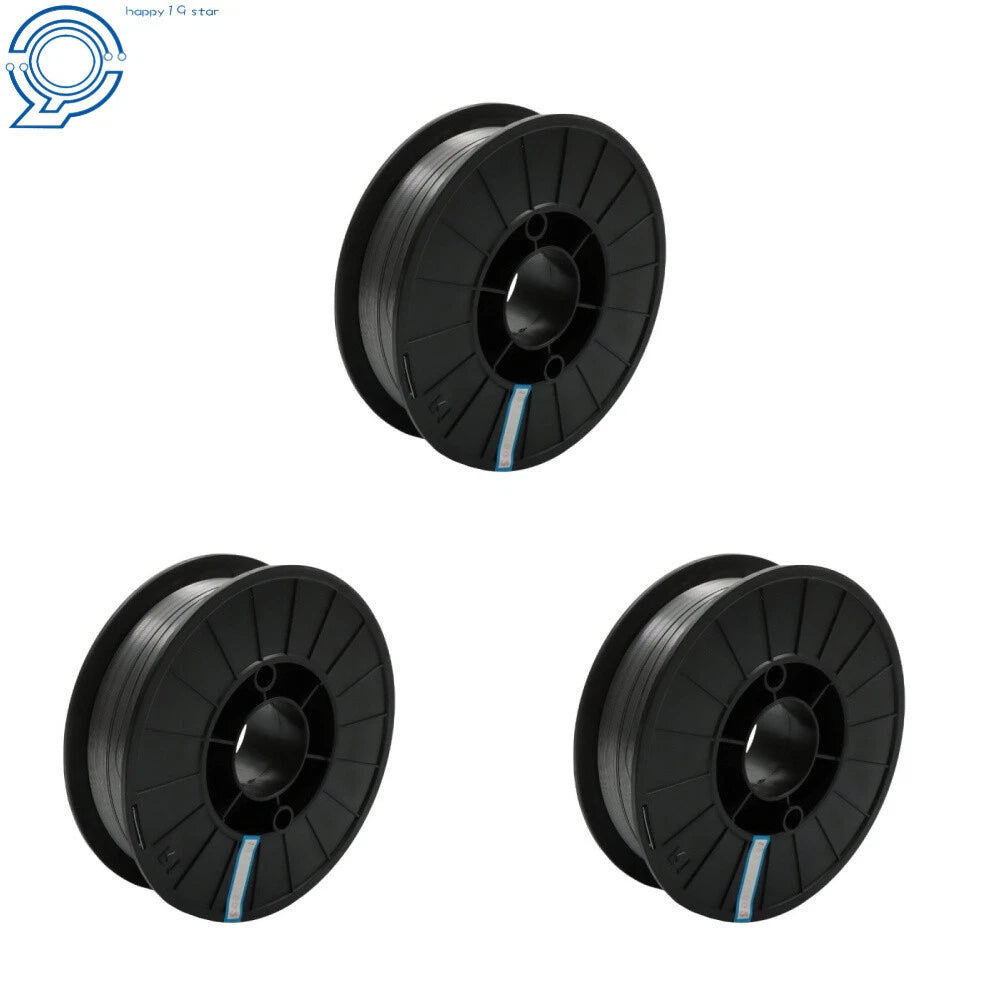 Set of 3 Gasless Flux Core MIG Welding Wire for E71T-GS