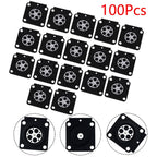 100Pcs Carburetor Metering Diaphragm Repair for Stihl 4314 121 4700