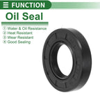 Set of 5 Oil Seal Rotary Shaft Seal NBR Rubber 32x60x12mm