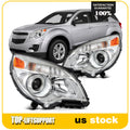 Headlight Assembly for Chevy Equinox (2010–2015) with Projector Left + Right