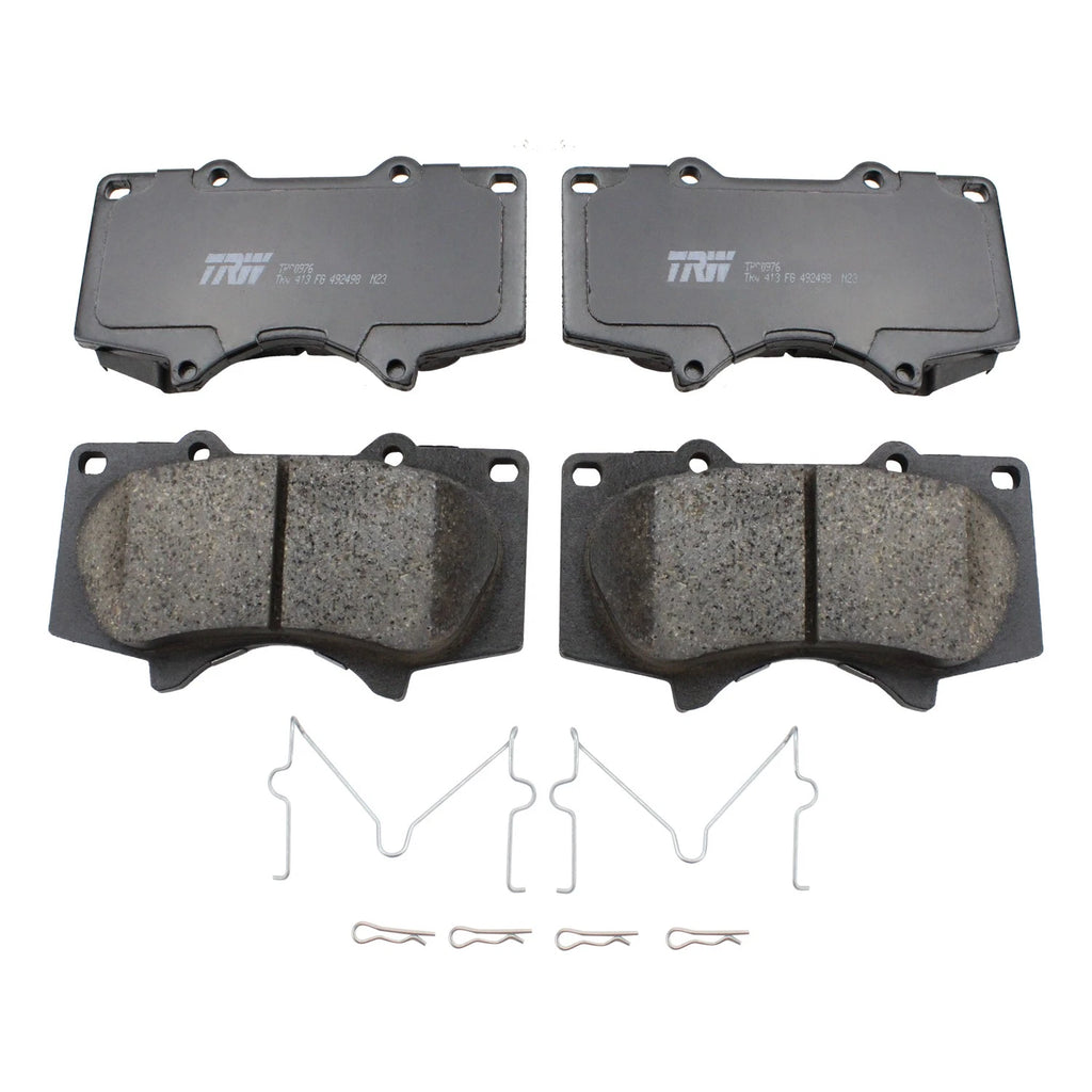 Front Rotors & TRW Pro Ceramic Brake Pads Kit for GX470 4Runner (2003–2009)
