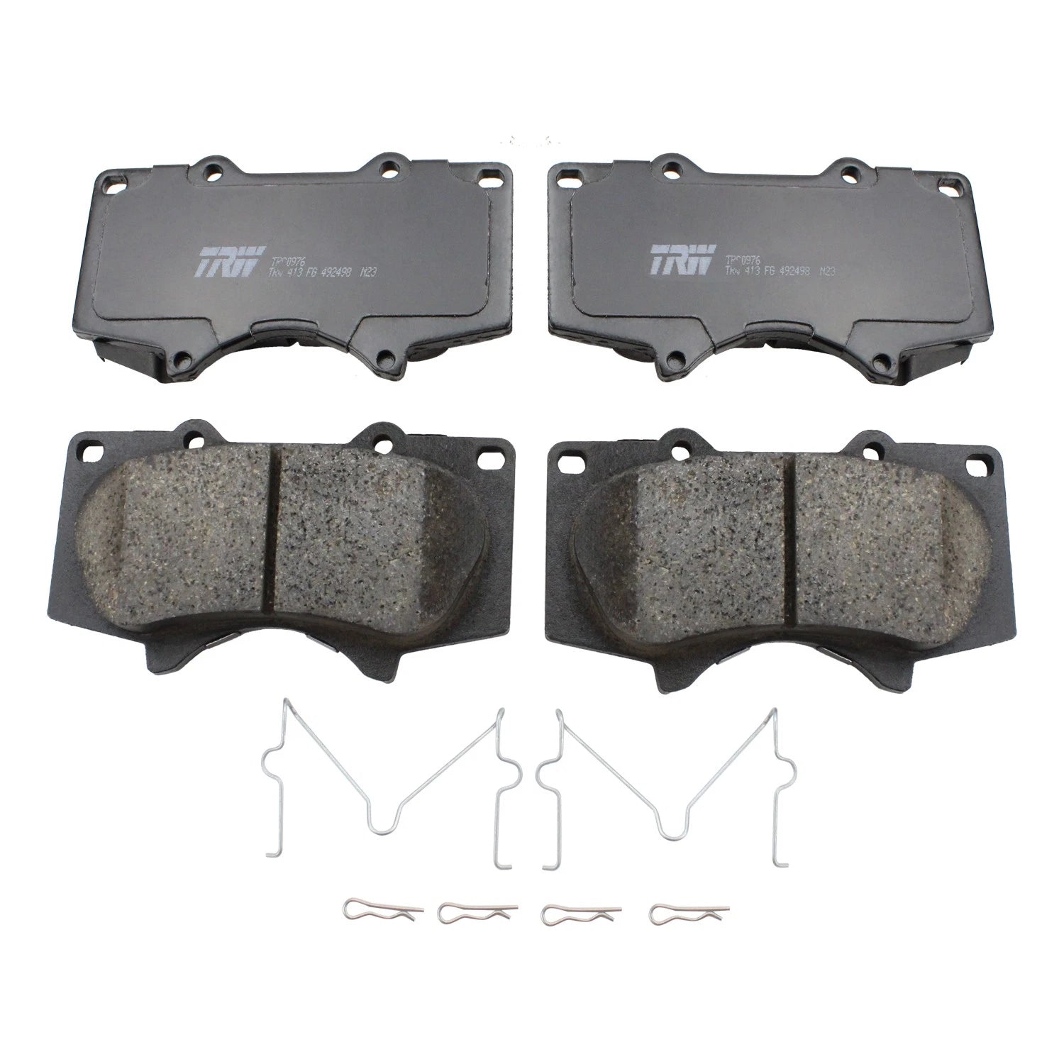 Front Rotors & TRW Pro Ceramic Brake Pads Kit for GX470 4Runner (2003–2009)
