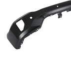 Front Bumper Face Bar for Chevy Silverado 1500 (2016–2018) Black with Sensor Holes