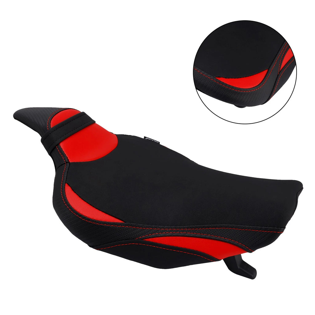 Front Driver Seat Pillion Saddle for Kawasaki Z1000 (2014–2025) Red