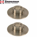 Set of 2 Front Brake Discs for BMW E10 1600 2002 (1966–1977) - 240mm X 10mm