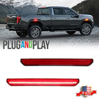 2X Full LED Rear Side Marker Lights for GMC Sierra 2500 3500 (2020–2024)