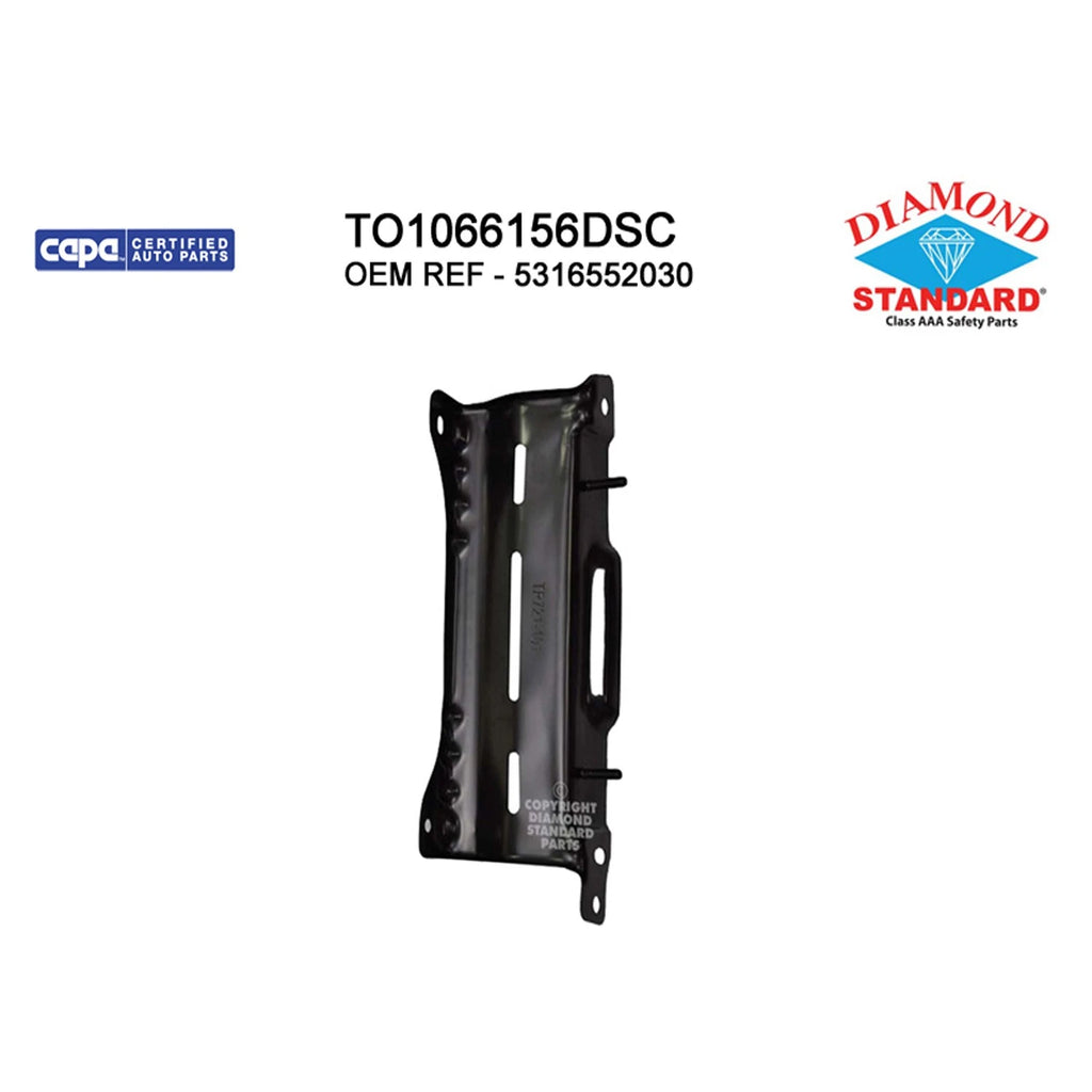Replacement Steel Front Driver Side Bumper Mounting Bracket for Dodge (2009–2014)